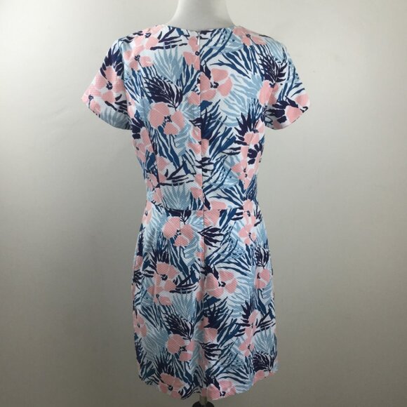 Brooks Brothers Red Fleece Floral Dress 10 - Picture 5 of 10